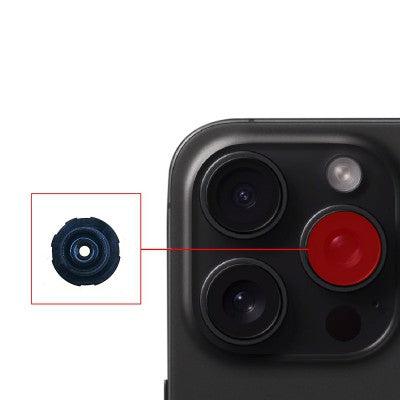 Rear Camera Ultra Wide (X0.5) Camera Blue Light Bead Lens Replacement For iPhone 15 Pro / 15 Pro Max Rear Camera Ultra Wide (X0.5) Camera Blue Light Bead Lens Replacement For iPhone 15 Pro / 15 Pro Max